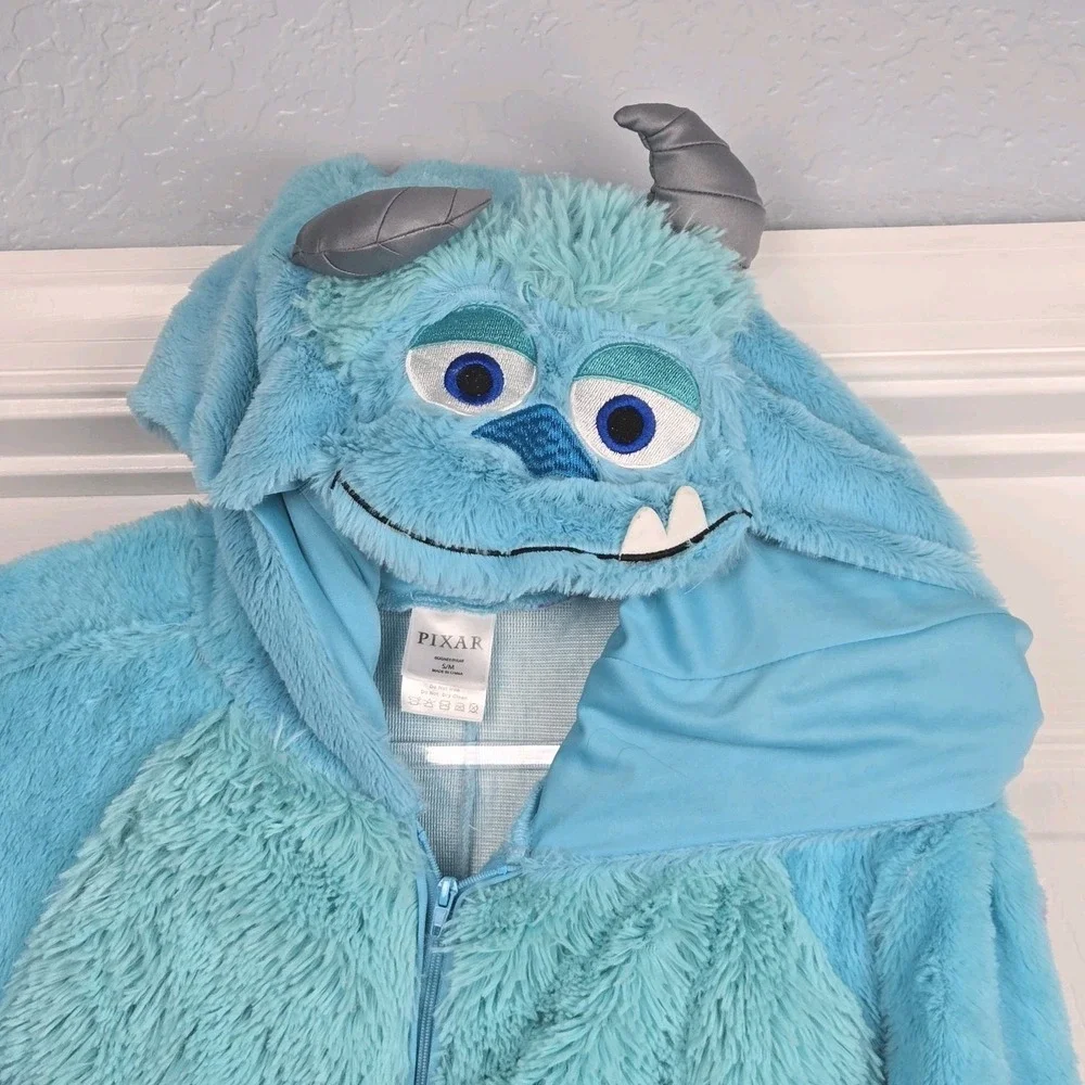 Monsters Inc Sulley Adult Costume Size S/M Disney Pixar Spirit Halloween - Picture 3 of 11